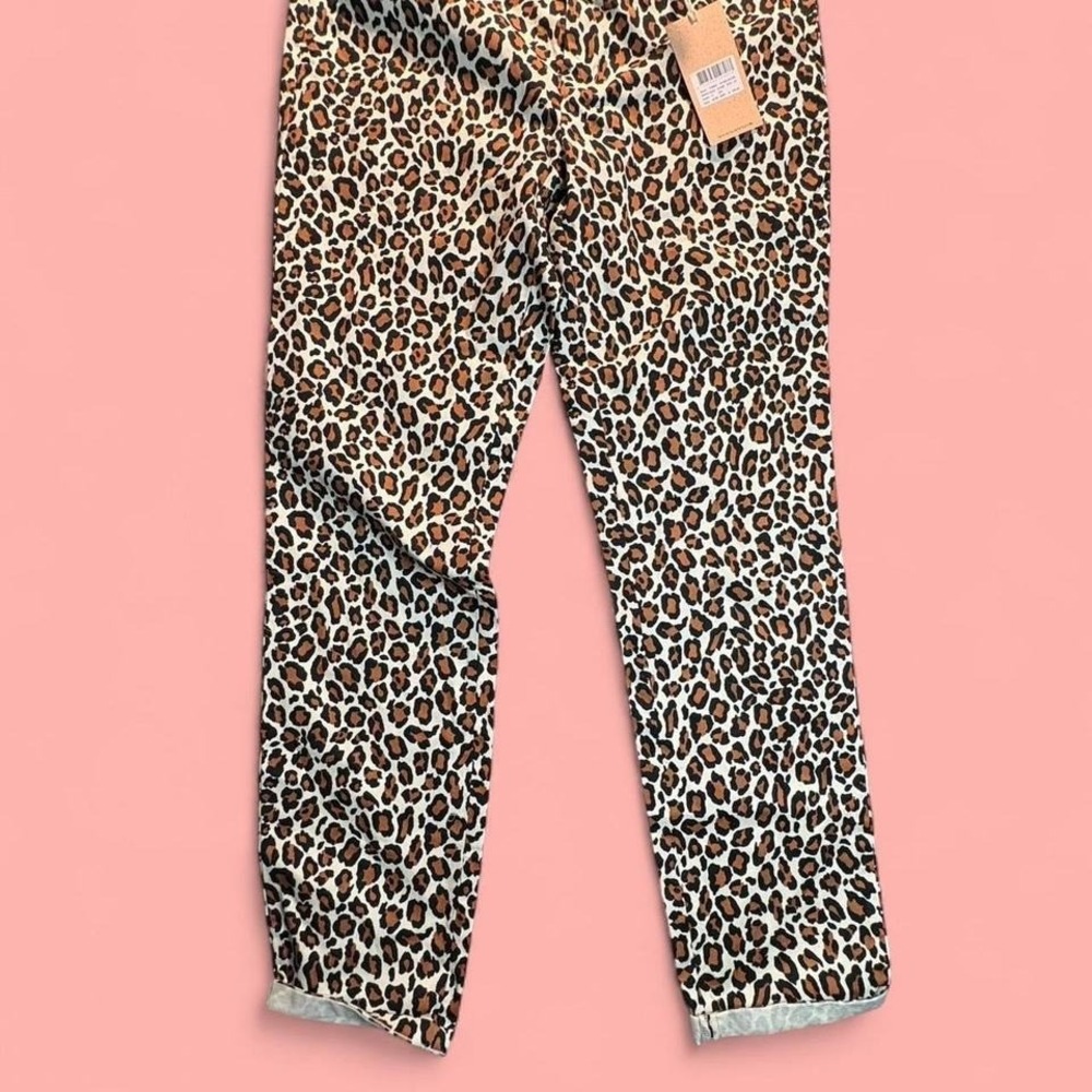 Scotch and Soda Brown and black leopard print capri pants WOMEN SIZE‎ 32